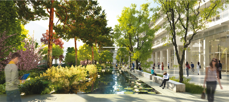 Future garden ENS Paris-Saclay