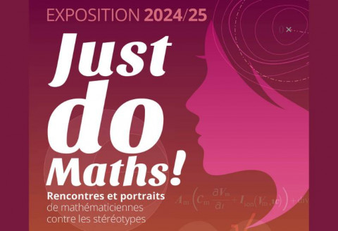 Affiche de l'exposition Just do Maths ! 
