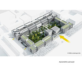 Futur bâtiment ENS Paris-Saclay