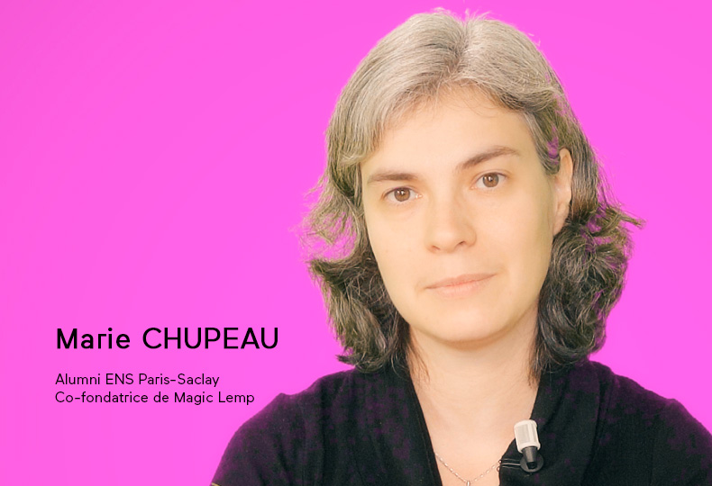 Marie Chupeau, alumni de l'ENS Paris-Saclay