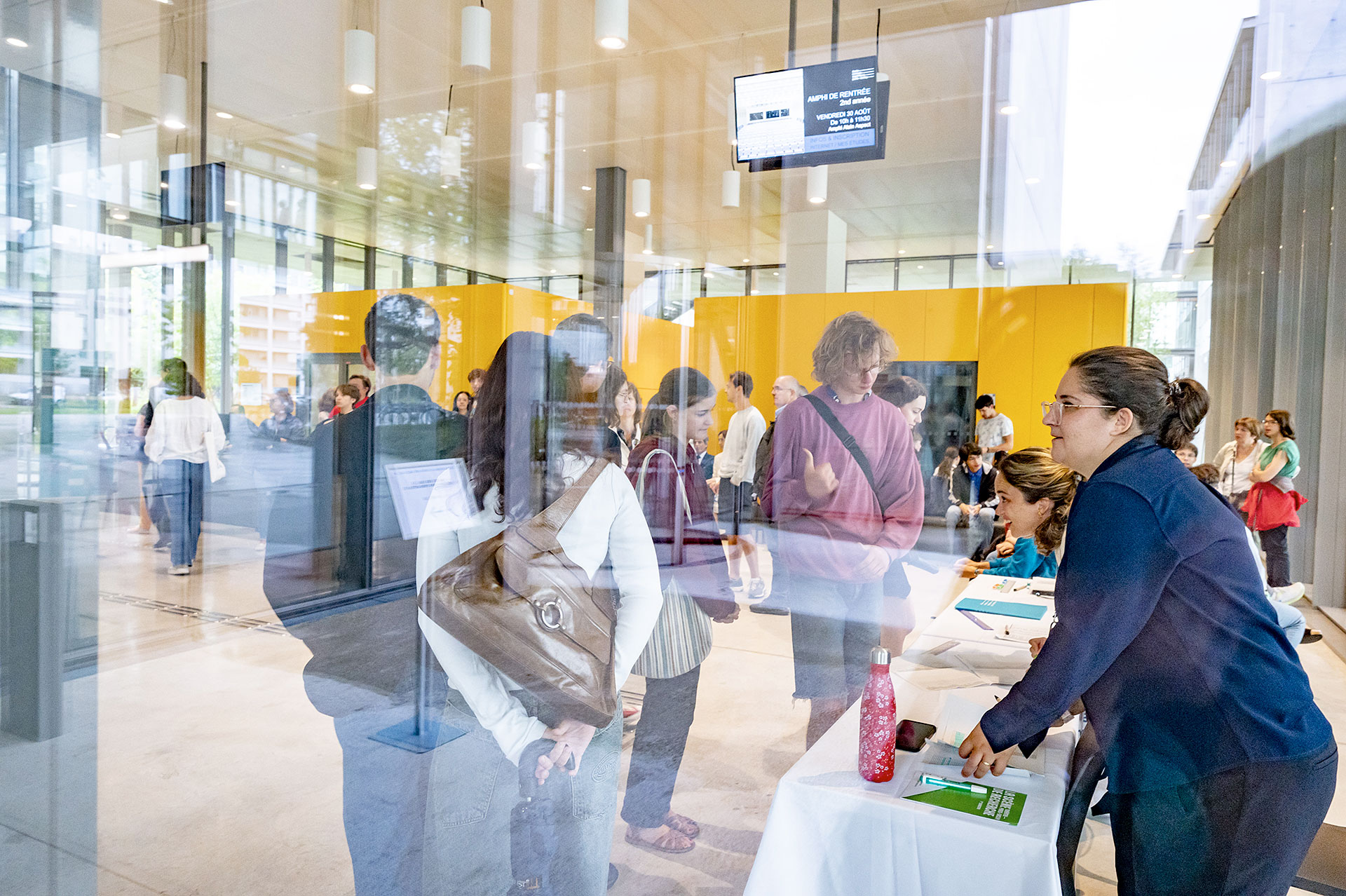 Accueil des familles à l'ENS Paris-Saclay