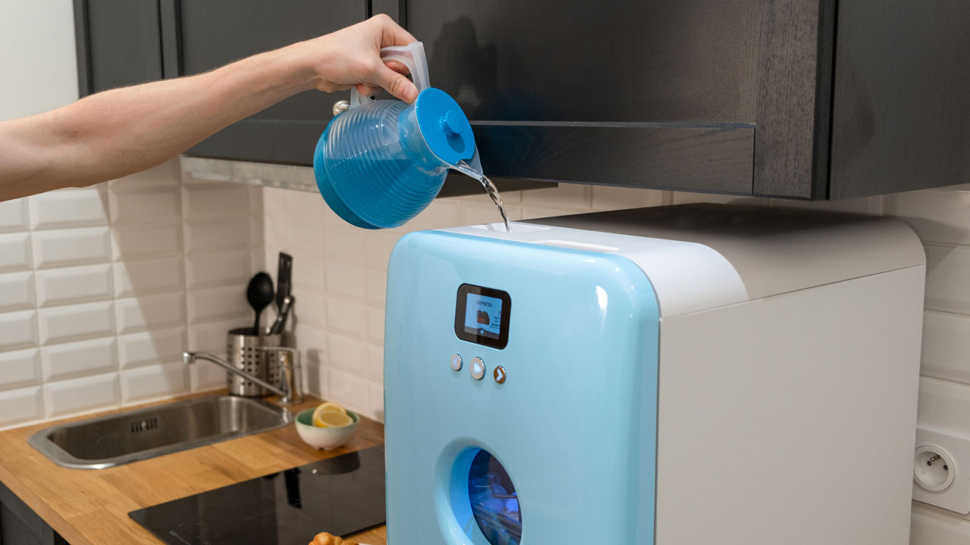 Lave-vaisselle autonome Bob - 6 programmes de lavage