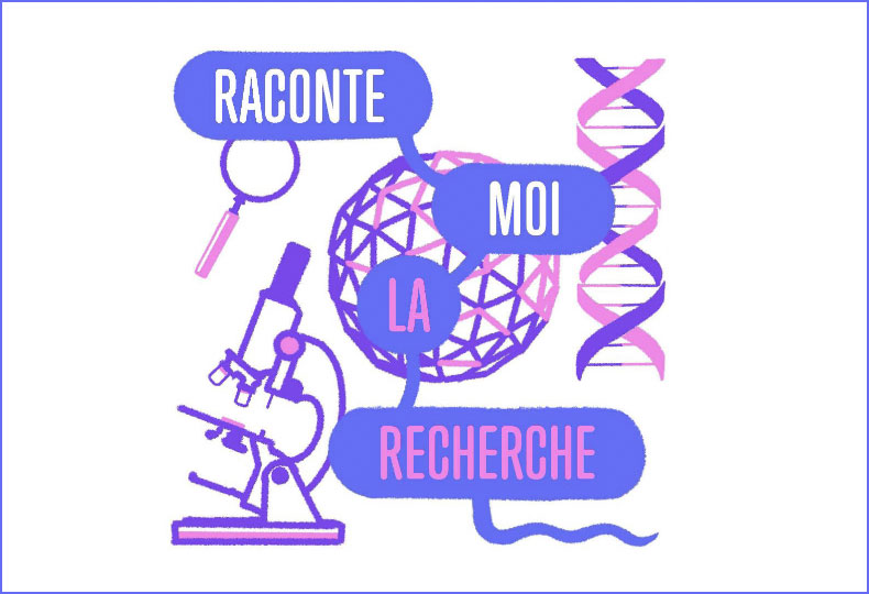 Tell me about research - Illustration : Jérôme Fouber