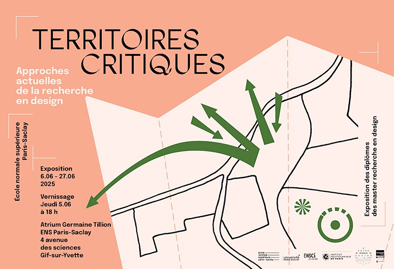 Exposition des diplômes des master recherche en design 2025 - Graphisme : Céline Chip