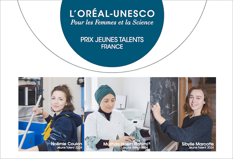 Appel à candidature 2025 du programme Jeunes Talents France L'Oréal-UNESCO Pour les Femmes et la Science