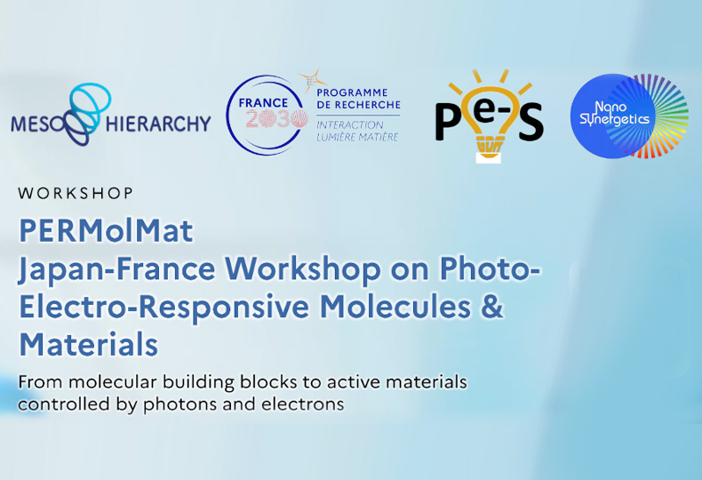 workshop "Les molécules et matériaux stimulables par des photons (lumière), des électrons (électricité)" à l'ENS Paris-Saclay