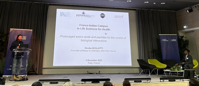 Conférence Biosantexc avec la présentation de Nicolas Bogliotti, enseignant-chercheur à l'ENS Paris-Saclay
