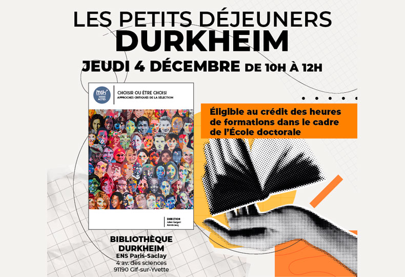 Les petits déjeuners de Durkeim à l'ENS Paris-Saclay