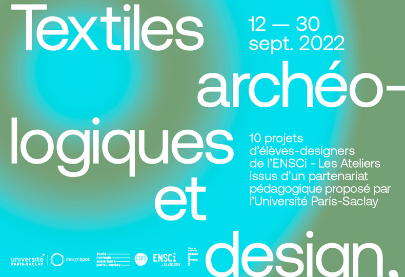 Exhibition: Design and archaeological textiles - Crédits photo : Design Spot