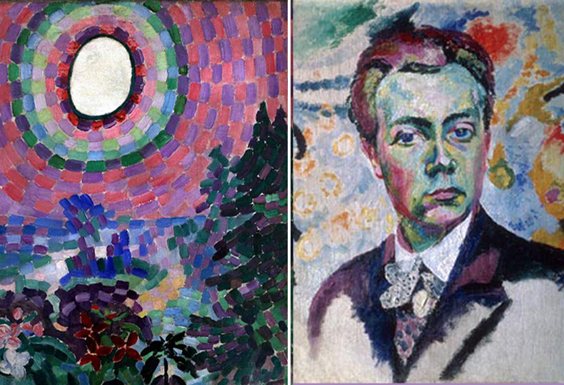 L’Autoportrait (1906) et le Paysage au disque (1906) de Robert Delaunay