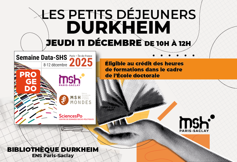 Les petits déjeuners de Durkheim à l'ENS Paris-Saclay