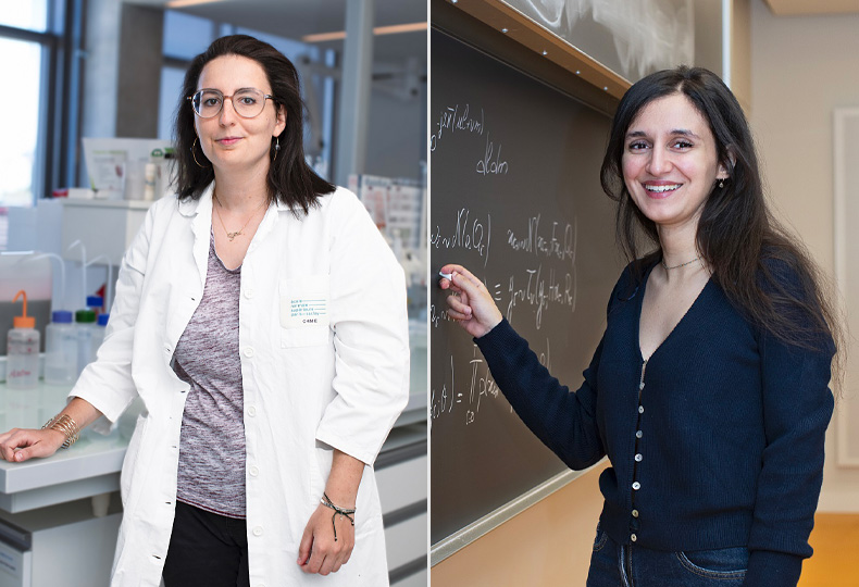 Léa CHOCRON (PPSM) et Nawel ARAB (SATIE)