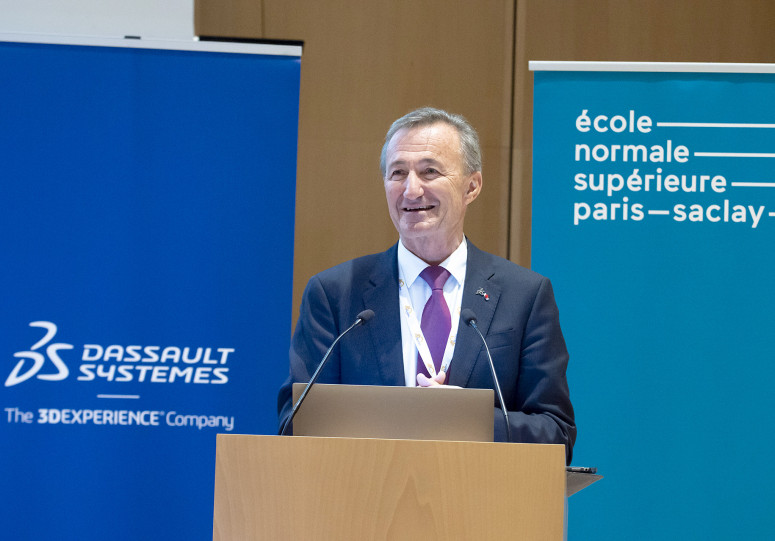 Bernard Charlès, vice-président-directeur général de Dassault Systèmes, ancien élève de l'ENS Paris-Saclay