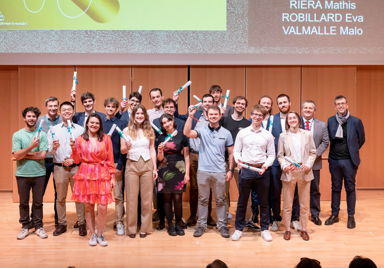 Les diplômé·es 2025 du département Génie mécanique