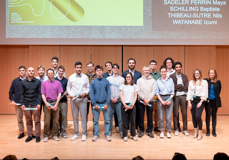 Les diplômé·es 2025 du département Mathématiques 