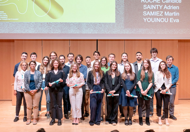 Les diplômé·es 2025 du département Sciences humaines et sociales