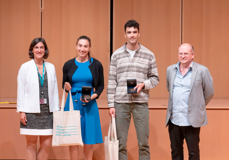 Lauréats du prix de la recherche 2025 : Manon Pietranton et Tanguy Lions