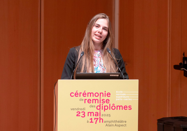 Claire Morrier, lauréate du prix de la transmission des savoirs 2025