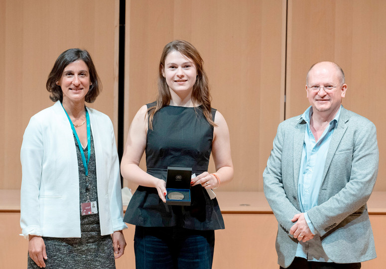 Lauréate du prix de l'engagement étudiant 2025 : Victoria Kamp - Adrien Specht (abscent)