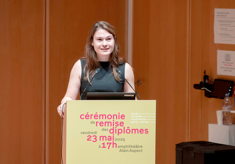 Victoria Kamp, lauréate du prix de l'engagement étudiant 2025