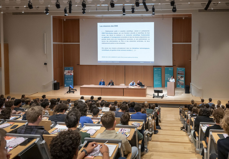 Présentation en amphi