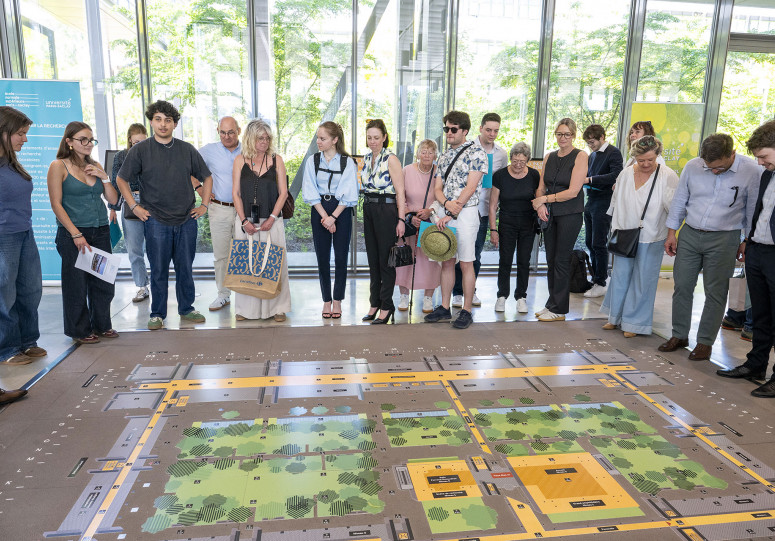 Visite du bâtiment