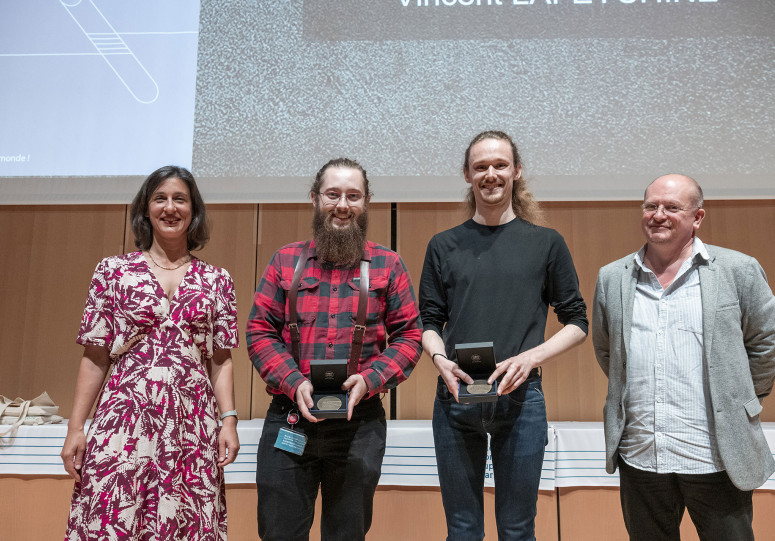Prix de la transmission des savoirs : Thomas Boulanger et Vincent Lafeychine