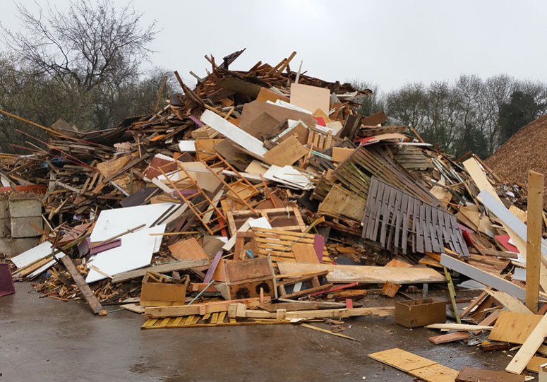 Décharge de bois