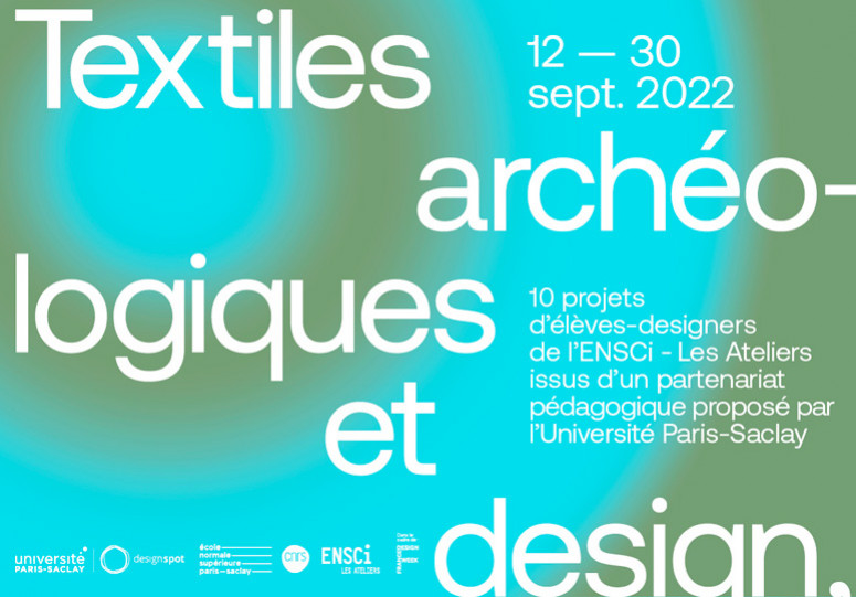 Exhibition: Design and archaeological textiles - Crédits photo : Design Spot