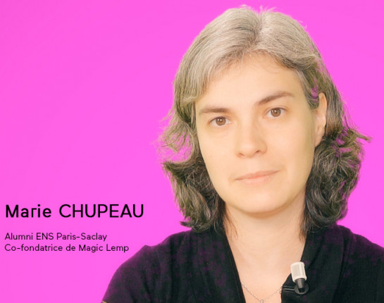 Marie Chupeau, alumni de l'ENS Paris-Saclay