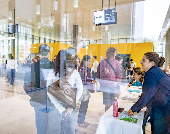 Accueil des familles à l'ENS Paris-Saclay