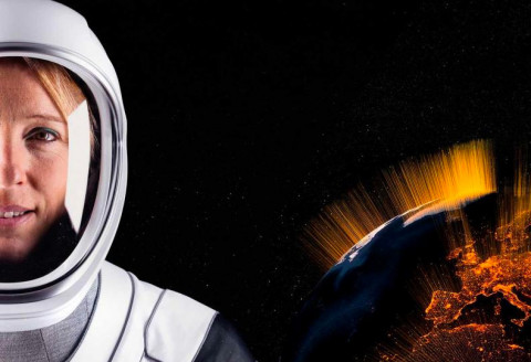 L'astronaute française Sophie Adenot