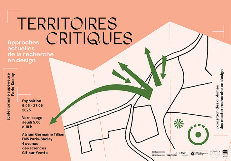 Exposition des diplômes des master recherche en design 2025 - Graphisme : Céline Chip