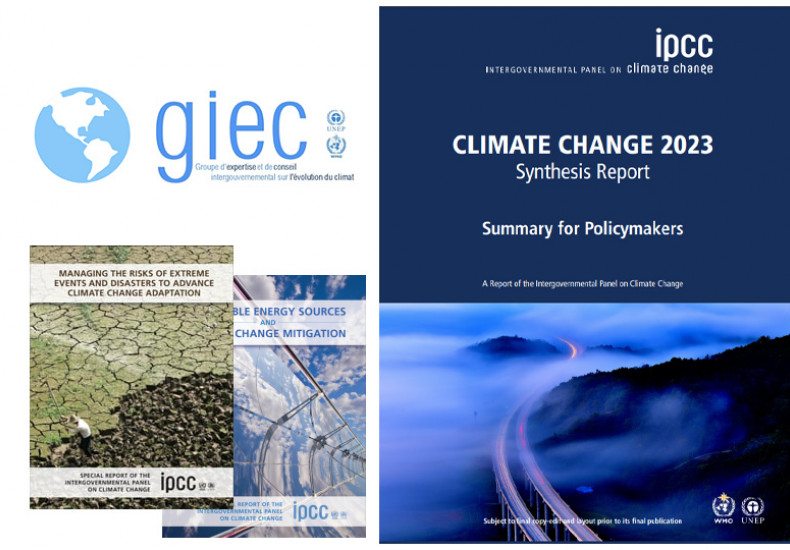 Rapports du Groupe d'experts intergouvernemental sur l'évolution du climat