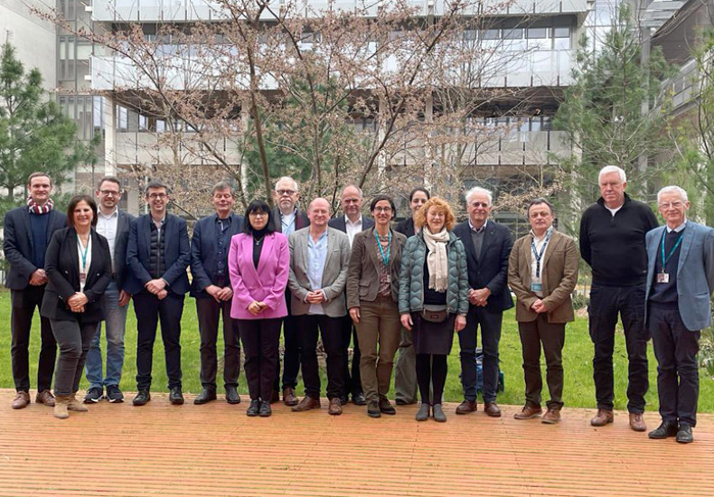 Delegation from Leibniz University Hannover (LUH) at ENS Paris-Saclay