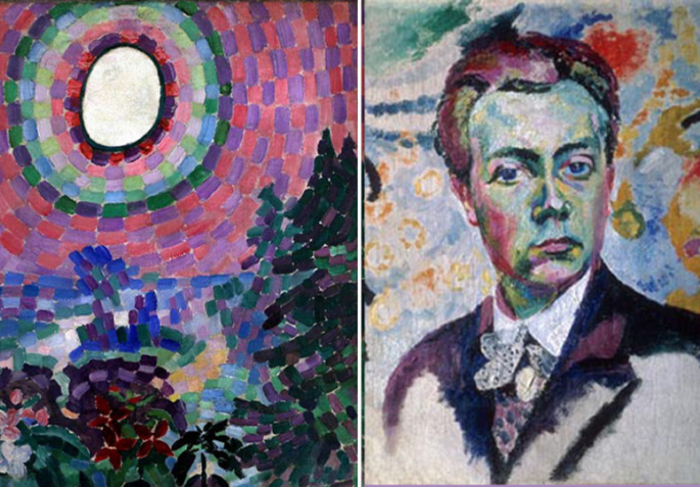L’Autoportrait (1906) et le Paysage au disque (1906) de Robert Delaunay